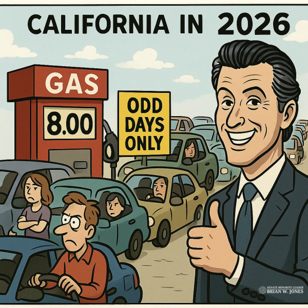Newsom’s Silence Makes Him Complicit in Upcoming $8 Gas and Refinery Closures