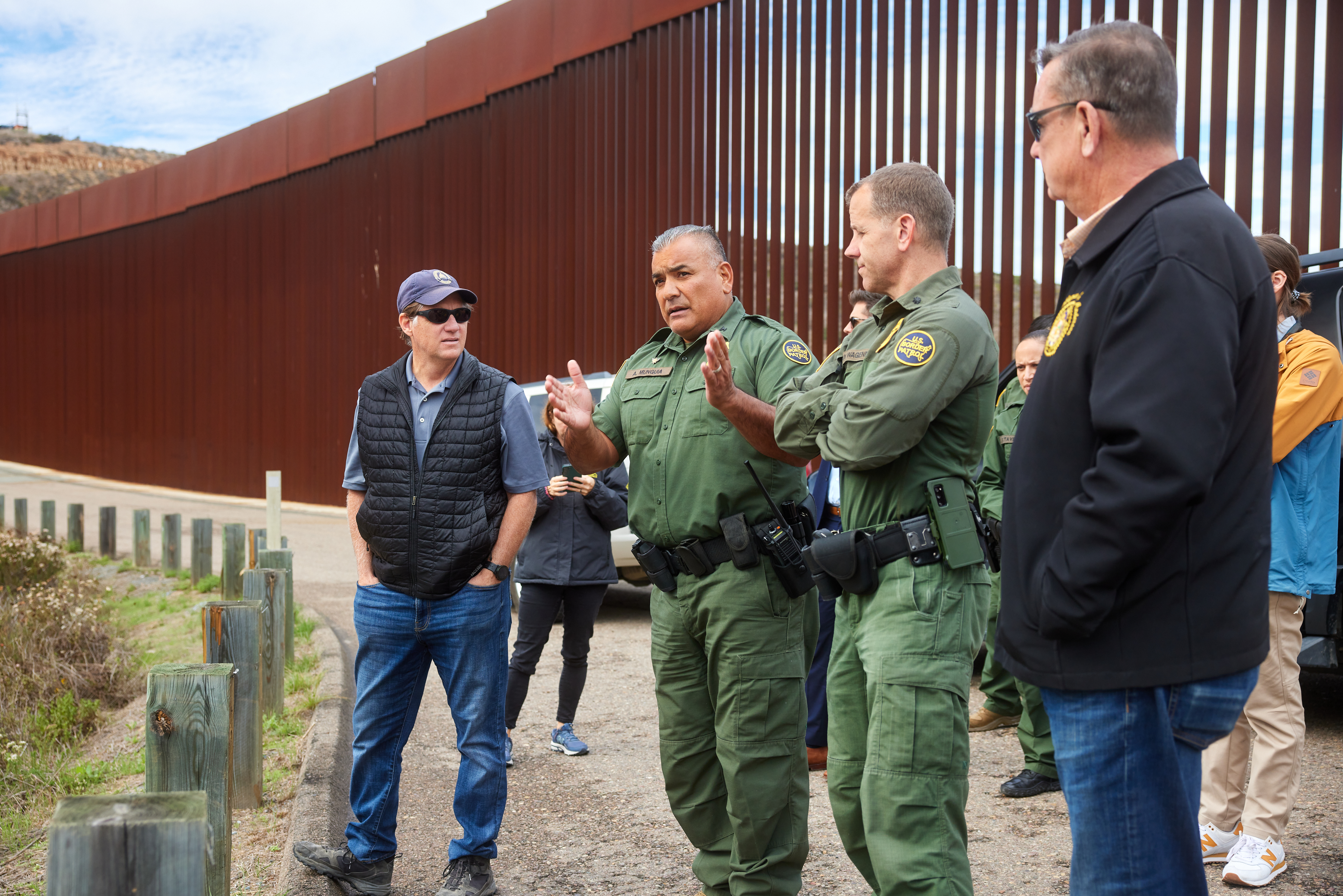 Leader Jones Visits California-Mexico Border on Bipartisan Tour