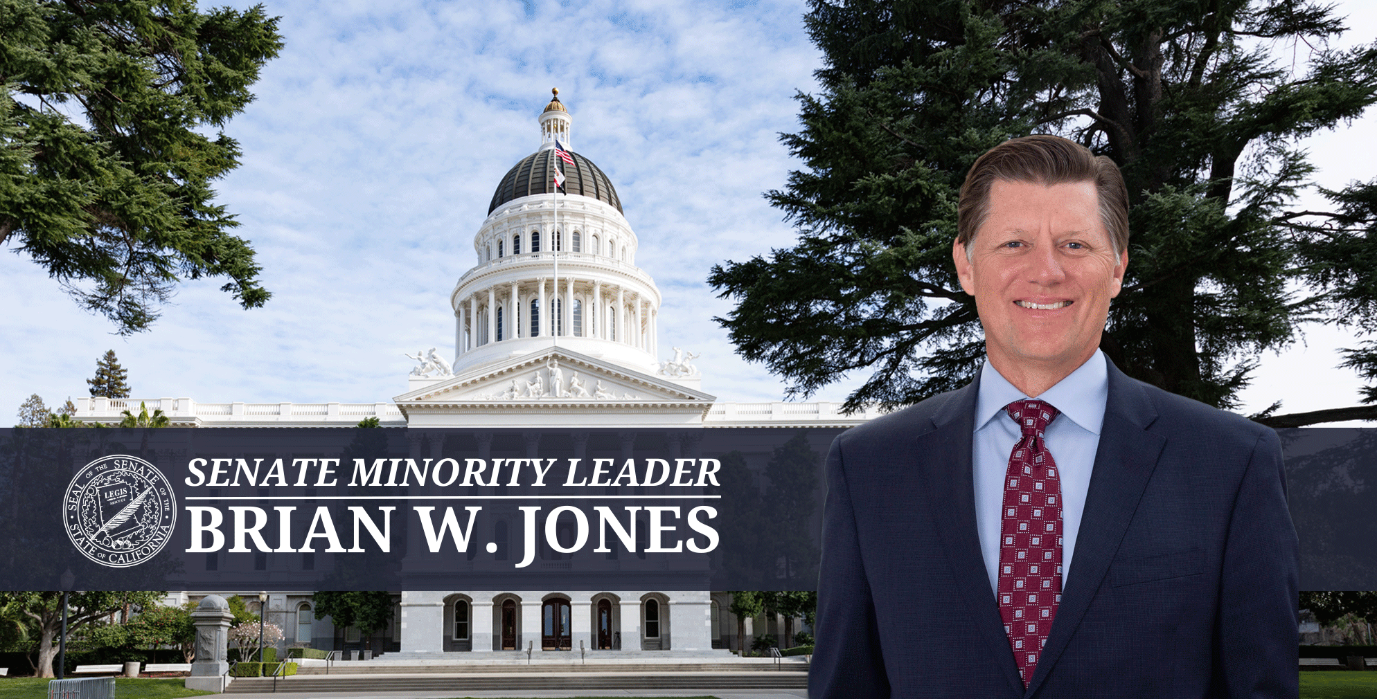 Senate Minority Caucus Leader Senator Brian Jones
