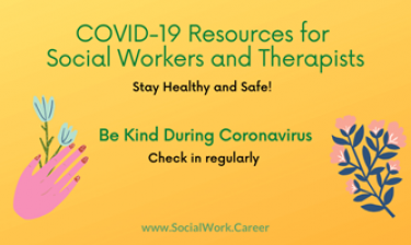 Covid19 Resources for Social Workers and Therapists