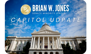 Capitol Update Senator Brian Jones