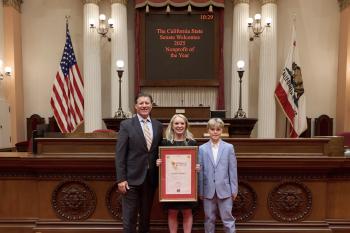 Senate Minority Leader Brian Jones Honors Archie’s Pantry as Senate District 40 Nonprofit of the Year