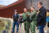 Senate Minority Leader Brian W. Jones with Border Patrol Agents