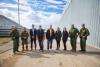 Senate Minority Leader Jones with Border Patrol Agents, elected officials, and staff